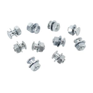 Serre Câble De Frein Vélo P2R - Diam M6 - Trou 2,5 mm - Sous Tête (Sachet De 10)
