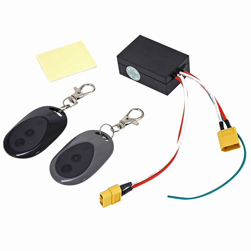 Alarme Trottinette 36V - 48V Connecteur Xt60 Inclus 2 Telecommandes