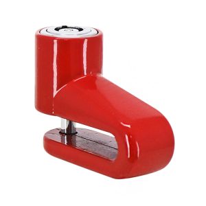 Lock Mini Disc Lock for Scooter Red (Included Mount Mount)