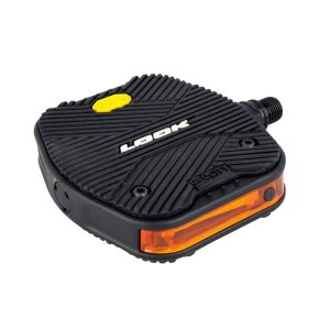 Pédale City Look Geovision Lumineuses 50 Lumen Rechargeable Usb Grip Vibram Noir (Paire)