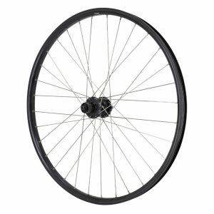 MTB Wheel - Cargo - E-bike - E-Bike - Longtail Rotor Lockring 27.5" Velox Kargo L Rear Black Shimano Hub Deore M475 Rotor 6 Holes Cassette 11-10-9-8V Rim 25C 32 Stainless Spokes -Max. Weight 225 Kg