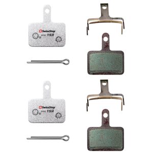 Plaquette De Frein VTT Shimano Deore M515,M486,M485,M575,M395 (Swissstop Organic - Disc 15E - Fair & Pair) (2 Paires) - Compatible VAE