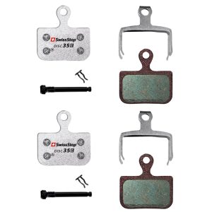 Plaquette De Frein Route - VTT Sram Red Et Force Etap Axs, Level Ultimate Et Tlm B1 (Swissstop Organic - Disc 35E - Pair & Fair) (2 Paires) - Compatible VAE