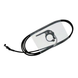 Commande Au Cintre Switch Compatible Pour Tige De Selle VTT Télescopique Alu Noir (Gaine Incluse)