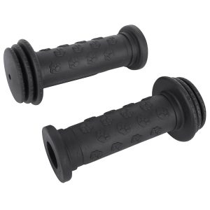 Poignée City Enfant Noir Avec Protection Choc L100 mm (Paire) Diam 17.5