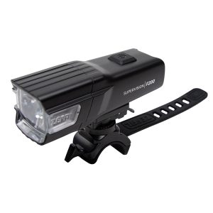 Éclairage Vélo Usb Avant Sur Cintre Zefal Supervision F200 Lumen Noir