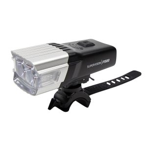 Éclairage Vélo Usb Avant Sur Cintre Zefal Supervision F1500 Lumen Noir