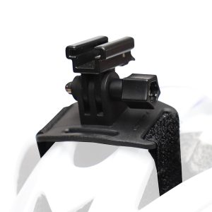 Support Éclairage Vélo Zefal Noir Pour Casque (Compatible Go Pro)