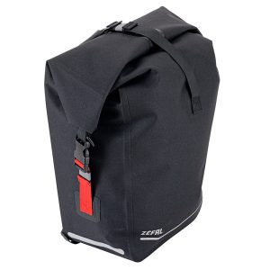 Sacoche Arrière Vélo Laterale Zefal Z Traveler S20 Droit-Gauche 20L Étanche Fixation Z Quick Mount Pour Porte Bagage
