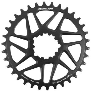 Plateau VTT Direct Mount Pour Sram Sx-Nx-Gx Stronglight Mono Alu Noir 34 dents - Deport 3 mm 12V.