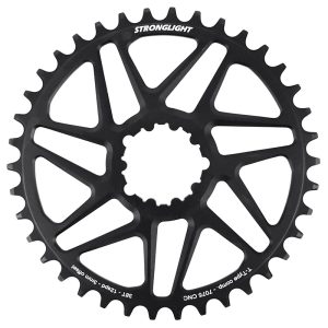 Plateau VTT Direct Mount Pour Sram Sx-Nx-Gx Stronglight Mono Alu Noir 38 dents - Deport 3 mm 12V.