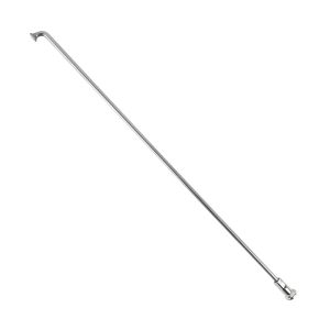 Rayon INOX Argent 2,6 mm L205 mm Tête Coudée Sapim Avec Écrou (Vendu A L'Unite)