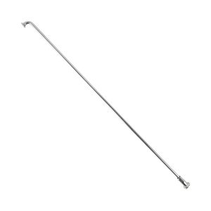 Rayon INOX Argent 2,6 mm L280 mm Tête Coudée Sapim Avec Écrou (Vendu A L'Unite)
