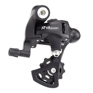Dérailleur Route Arrière Microshift 10V. Chape Courte A Vis Double (Compatible Shimano)
