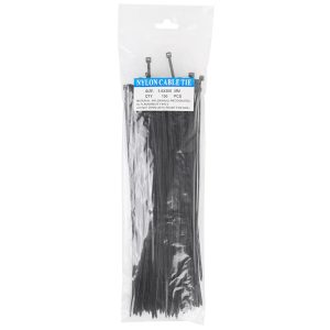 Clamp Clamping Nylon Type Rilsan 3.6 X 300 mm Black (per 100)