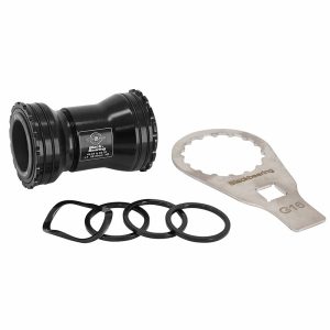 Bottom Bracket Cup MTB/road press-fit-Pf30 386 Evo Blackbearing Bearing Ceramic Box 68-92 Dia 46 for Axle 28.99 mm (SRAM Compatible Dub) - Key Fitting Included