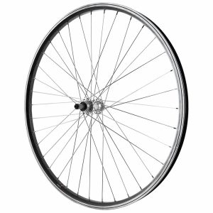Hybrid Wheel - E-bike Shoe Lockout 700 - 28" Aluminum Rear Aluminum Hub Freewheel 7-6-5V 36 Rim Spokes 21C -Max. Weight 180 Kg