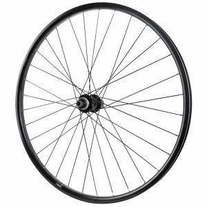 Hybrid Wheel - E-bike Rotor 700 X 35 Double Wall Rear Cassette 11-10-9V Shimano Hub Tc 500 CenterLock Tubeless Ready Thru-axle 12-142 Black Rim 23C 32 Spokes -Max. Weight 180 Kg