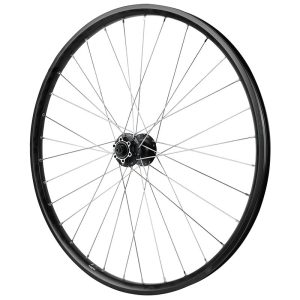 MTB Wheel - Cargo - E-bike - E-Bike - Longtail Rotor Lockring 27.5" Velox Kargo L Front Black Shimano Hub Deore M475 6 Holes (Reinforced) 32 Stainless Spokes -Max. Weight 225 Kg