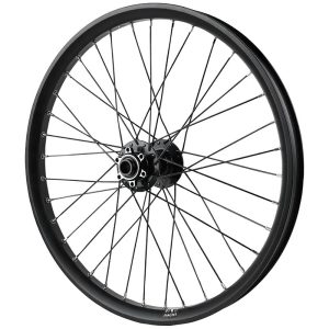 MTB Wheel - Cargo - E-bike - E-Bike - Longtail Rotor Thru-axle 20" Trucky 30 Tubeless Ready Front Black Hub Velox 6 Holes (Reinforced) Rim 30C 36 Spokes Diameter 2.3-2.0 mm -Max. Weight 250 Kg