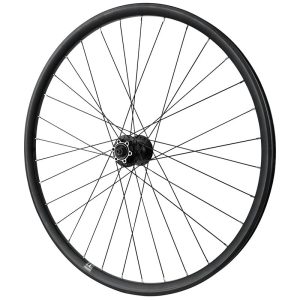 Wheel Gravel - Road Rotor Lockring 700 Pulse 23 Double Wall Front Shimano Hub Deore M475 Rotor 6 Holes Tubeless Ready Black Rim 23C 32 Spokes -Max. Weight 150 Kg
