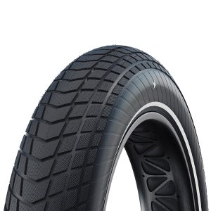 Pneu VTT 20 X 4.00 Schwalbe Super Moto-X Fat Bike Noir Tr (100-406) Compatible VAE