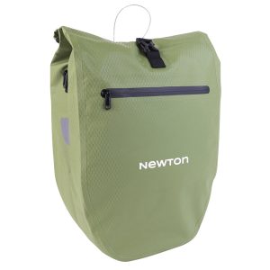 Sacoche Arrière Vélo Laterale Sac Bandouliere Newton Vert D'Eau Droit-Gauche 21L Fixation Quick Lock Pour Porte Bagage Avec Systeme Antivol (53 X 29,5 X 13,5 cm)