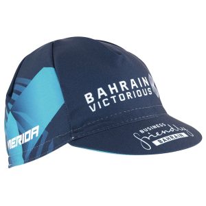 Casquette Pro Bahrain Victor Noir-Turquoise