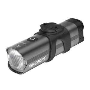 Éclairage Vélo Avant Intelligent Igpsport Vs800S Lumen Alu LED Rechargeable Usb (Visible 140M) - Connexion Possible Avec Le Compteur Igpsport - Faisceau Lumineux Contours Nets Adaptatif A La Vitesse