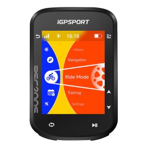 Gps - Compteur Igpsport Bsc200S Couleur Avec Vitesse, Altimetre, Temperature Compatible Strava - Options : Capteur Cadence, Vitesse Et Cardio