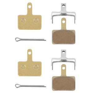 Scooter Brake Pad Compatible Dualtron, Joyor, Kaabo, Kugoo, Ovex, Skateflash, Tne, Vsett, Zero (Copper) (Pack of 2 Pairs)