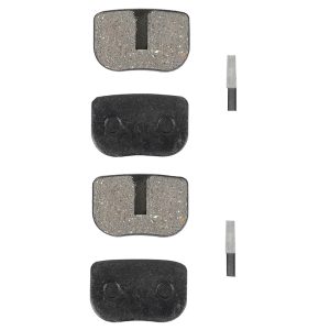 Scooter Brake Pad Compatible Brigmnton Dualtron, Joyor, Kaabo, Kugoo, Ovex, Skateflash, Tne, Vsett, Zero (Resin) (Pack of 2 Pairs)