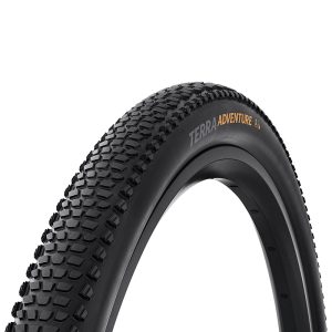 Pneu Gravel 700 X 50 Continental Terra Adventure Noir Tubeless Ready Ts (50-622) Compatible VAE Et VTT En 29X2.00