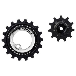 Galet Dérailleur Aopw Tripeak 11-18 Dents Céramique 12-11X2V. Shimano Grx Rx810 - 815 - 820 Argent (Jeu De 2) (Garantie 4 Ans)