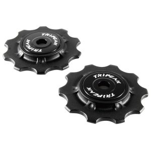 Galet Dérailleur Route Tripeak 10-10 Dents 11-10V. Campagnolo Noir (Blister De 2)
