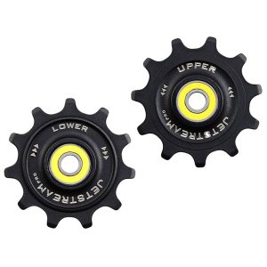 Galet Dérailleur Route Tripeak 11-11 Dents Céramique 12V. Shimano Dura-Ace R9200 - Ultegra R8100 - 105 R7100 Noir (Blister De 2)
