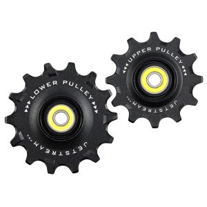 Galet Dérailleur Route Tripeak 12-14 Dents Céramique 12V. Shimano Dura-Ace R9200 - Ultegra R8100 - 105 R7100 Noir (Blister De 2)