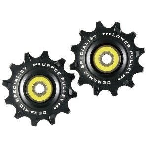 Galet Dérailleur VTT Tripeak 12-12 Dents Céramique 11V. Sram X0 - X1 - X01 -Gx Noir (Blister De 2)