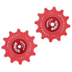 Galet Dérailleur Route Tripeak 12-12 Dents Céramique 12V. Sram Etap Axs Rouge (Blister De 2)