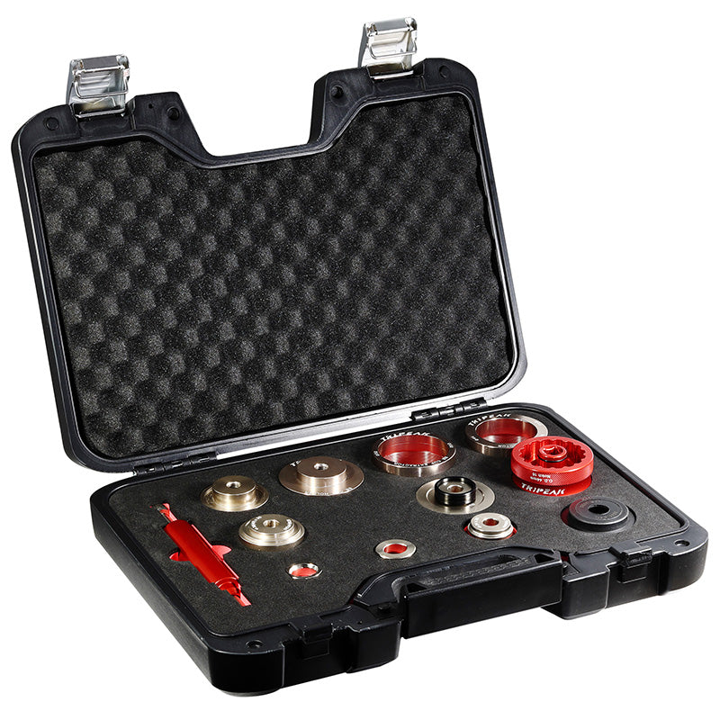 Outil Coffret - Malette Tripeak Pour Remplacer Les Roulements (Compatible Shimano) - 12 Outils Indispensables