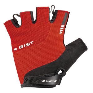 Gants Vélo Court Gist Kontrol Été Rouge M (Paire Sur Carte) Avec Velcro