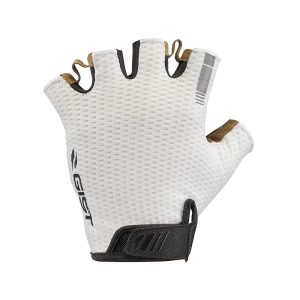 Gants Vélo Court Gist Air Été Blanc M (Paire Sur Carte) Avec Velcro