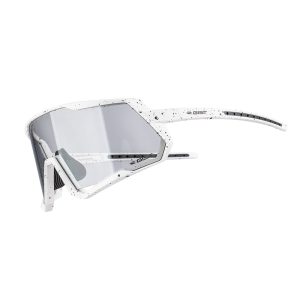 Lunettes Vélo Adulte Gist Mask Monture Blanc Verres Photochromiques Qui S'Adaptent Automatiquement A La Luminosite Protection 100% Uv - (Verre Cat 1-3)