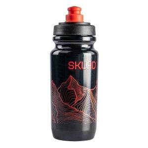 Bidon Skuad Montagne Noir Rouge 550Ml
