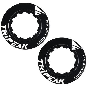 Écrou Disque De Frein Centerlock Tripeak Aluminium Ultra Léger 7G Noir - Serrage Interne (Vendu A La Paire)