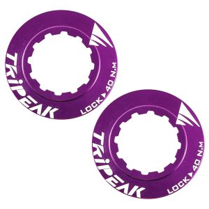 Écrou Disque De Frein Centerlock Tripeak Aluminium Ultra Léger 7G Violet - Serrage Interne (Vendu A La Paire)