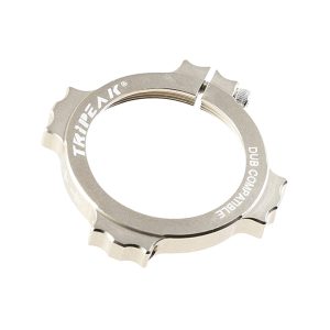 Écrou-Bague Réglage Pré-Contrainte Pédalier Tripeak Pour Sram Dub Argent