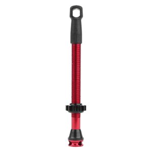 Valve De Pneu Tubeless Presta Newton Colori Rouge 60 mm 4 Trous Pour Diffusion Preventif (Vendu A L'Unite) - Livre Avec Démonte Obus
