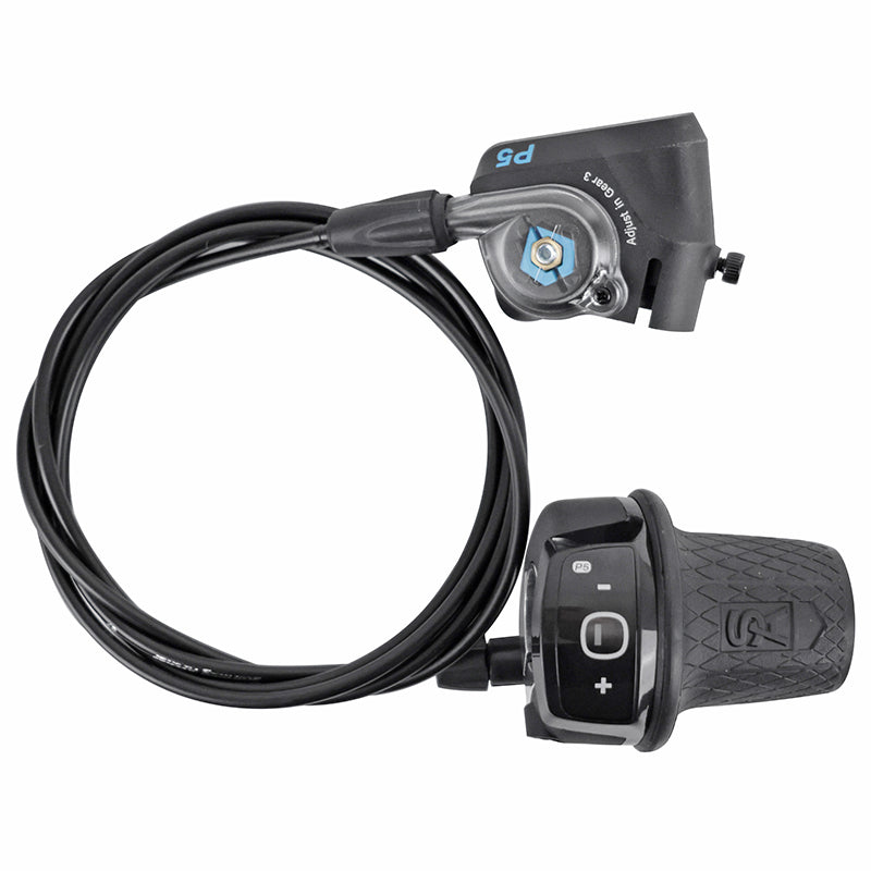Manette City Sturmey Archer Twist Shifter Click P5 5V. Compatible Sram