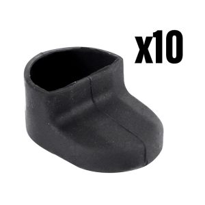 Protection Pour Crochet De Garde-Boue Arrière De Trottinette Xiaomi M365, 1S, Essential, Pro, Pro 2, Mi 3 Noir (Vendu Par 10)